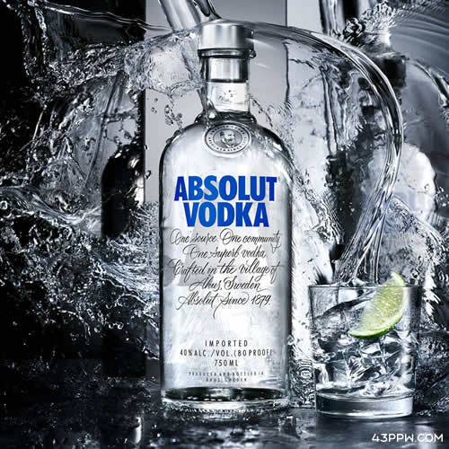 ABSOLUT (绝对伏特加)品牌形象展示