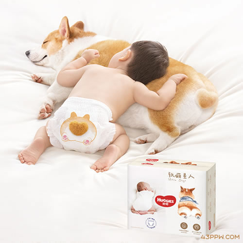 HUGGIES (好奇)品牌形象展示