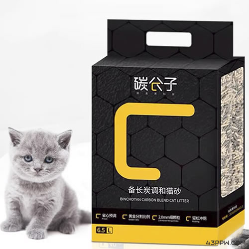 碳分子 (猫砂)品牌形象展示
